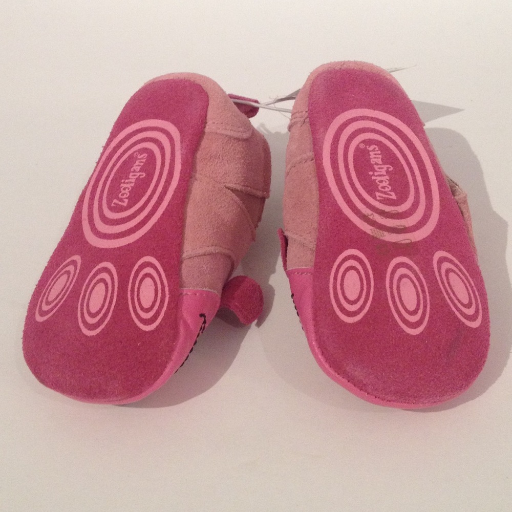 NWT- Baby Zooligans Soft Soled Booties - Picture 5 of 8